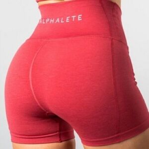 Alphalete R6 Revival Shorts Red